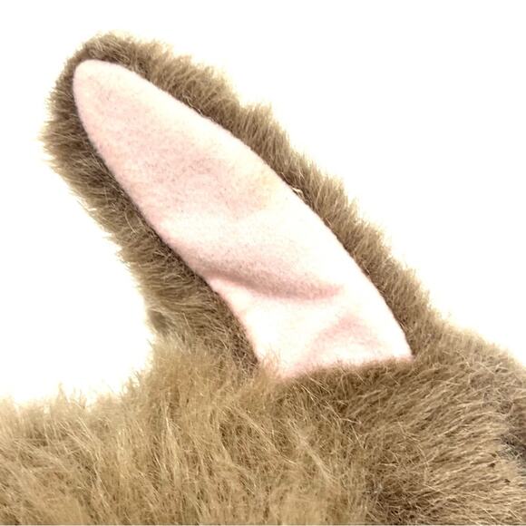 Vintage TY 1993 Realistic Fuzzy Bunny Toy Stuffed Animal #1 - Picture 8 of 10